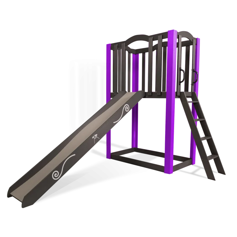 KidsQuest Snowcap Explorer XXL Indoor/Outdoor Playset - Purple