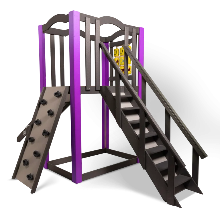 KidsQuest Snowcap Nomad XXL Indoor/Outdoor Playset - Purple