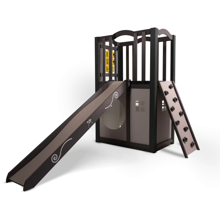 KidsQuest Snowcap Trekker XXL Indoor/Outdoor Playset - Black