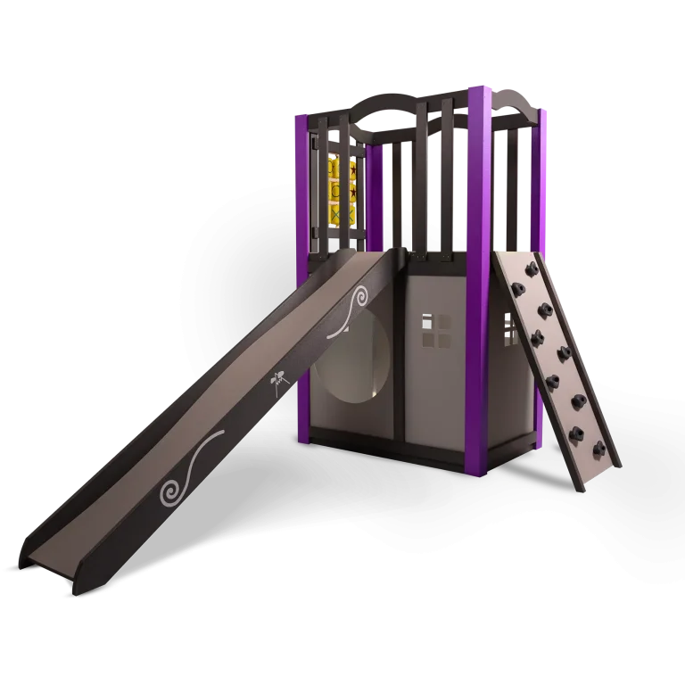 KidsQuest Snowcap Trekker XXL Indoor/Outdoor Playset - Purple