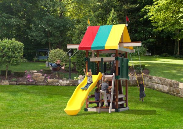 PlayMor Poly Family Space Saver Playset With Kids