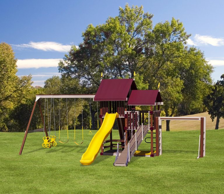PlayMor Deluxe Supreme Swing Set