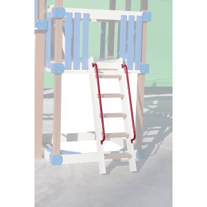 PlayMor Hand Rails Accessory Burgundy
