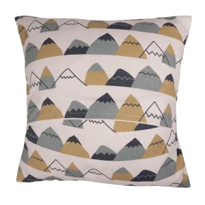 Small Mountains Pillow - D