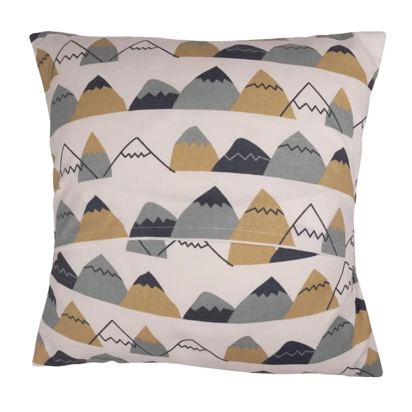 Small Mountains Pillow - D