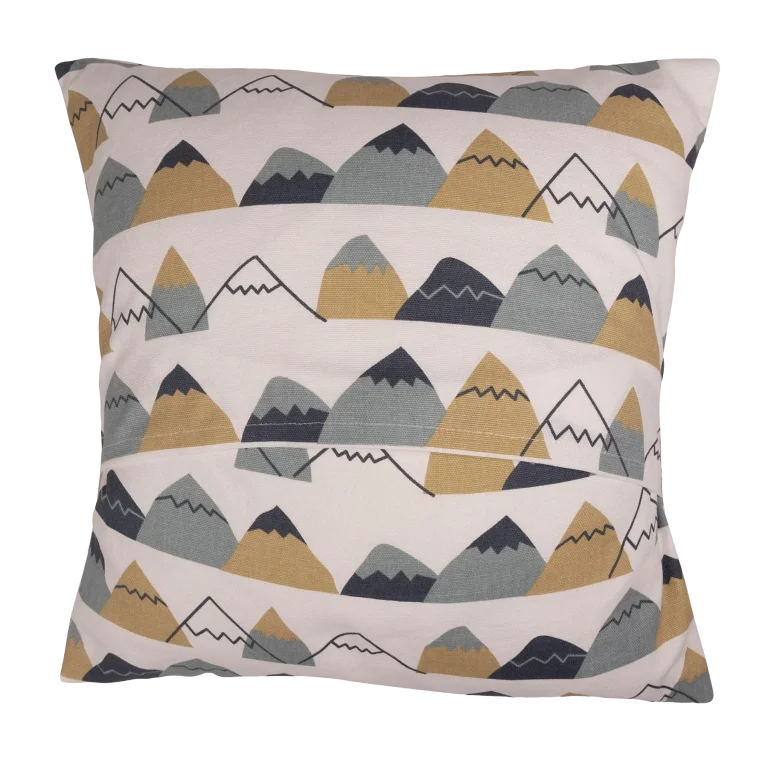 Small Mountains Pillow - D
