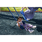 Playmor Sling Swing Accessory With Girl Blue