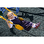 Playmor Sling Swing Accessory With Girl Yellow