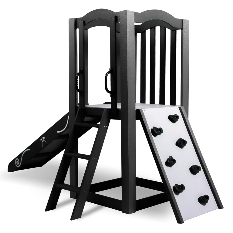 KidsQuest Timberline Scout Indoor/Outdoor Playset – Black